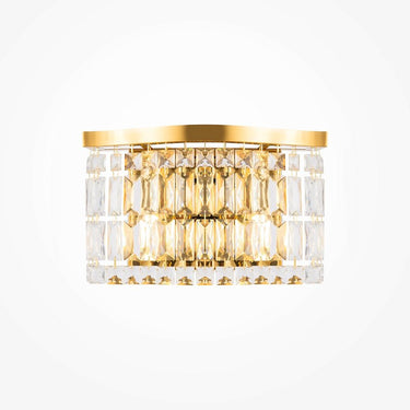 Wandleuchte mit chromfarbenem Metallrahmen und strukturiertem Glas – Dune | Maytoni - Esszett Luxury | Stilvolles Wohnen mit Charakter