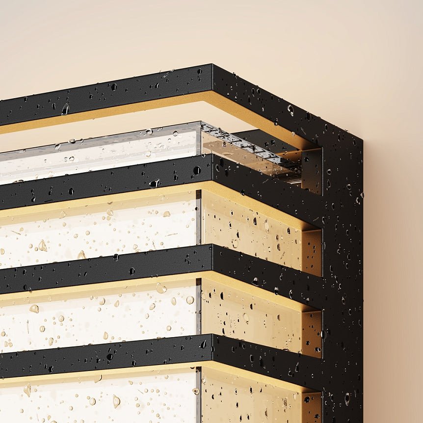 Wandleuchte mit schwarzem Aluminiumgehäuse und satiniertem Glasdiffusor – Downing Street | Maytoni - Esszett Luxury | Stilvolles Wohnen mit Charakter