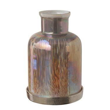 Vase aus Glas mit Sprayfinish & Flaschenform M – Xela | PTMD - Esszett Luxury | Stilvolles Wohnen mit Charakter