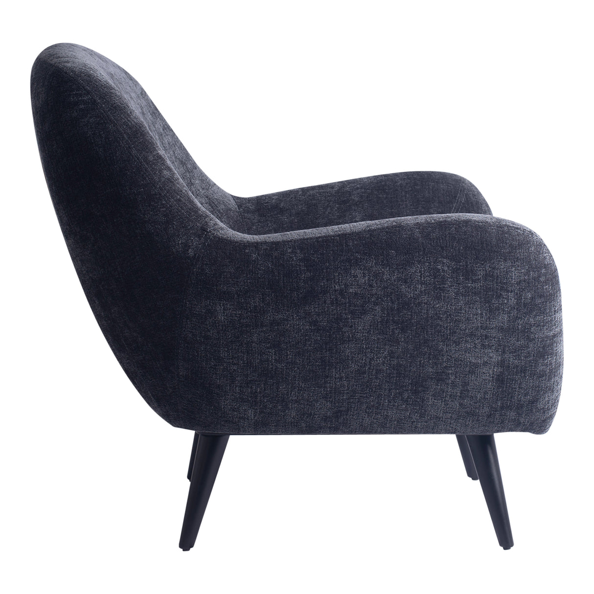 Sessel aus Acryl - Baumwoll - Polyester - Mix, Holzgestell, moderne Polsterform – Donny | PTMD - Esszett Luxury | Stilvolles Wohnen mit Charakter