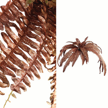 Kunstpflanze aus Polyester mit Farnbusch - Design in großem, voluminösem Look – Fern Plant | PTMD - Esszett Luxury | Stilvolles Wohnen mit Charakter