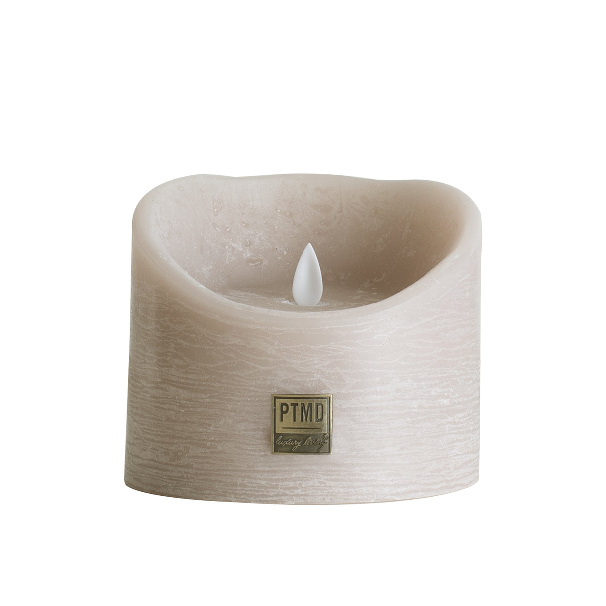 LED-Kerze XL mit beweglicher Flamme und Timer-Funktion - batteriebetrieben | PTMD