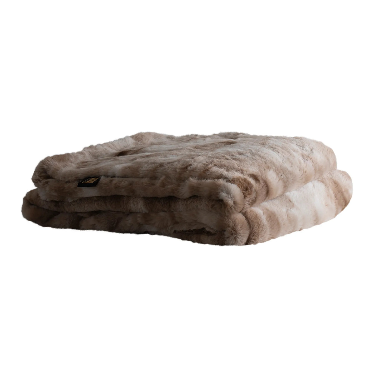Decke – Beige Polyester, Kunstfell Optik, Glatte Oberfläche, 220 x 240 cm - Linde | PTMD