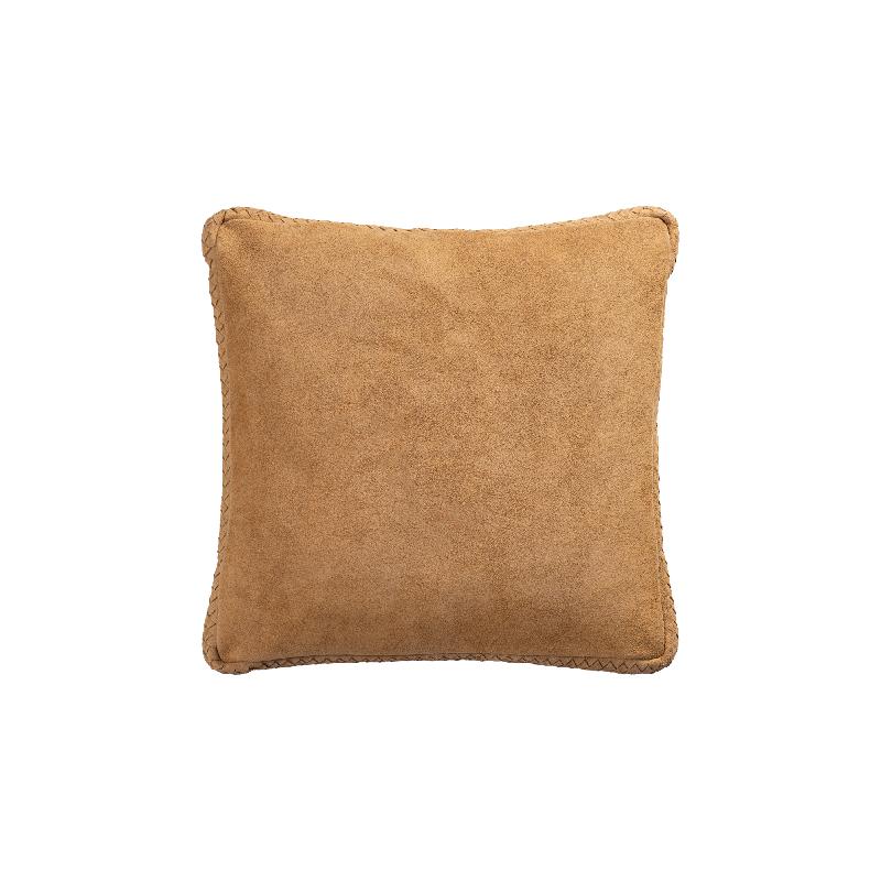 Cushion - Camel Suede, Zipper, Polyester Filling, S – Suky | PTMD