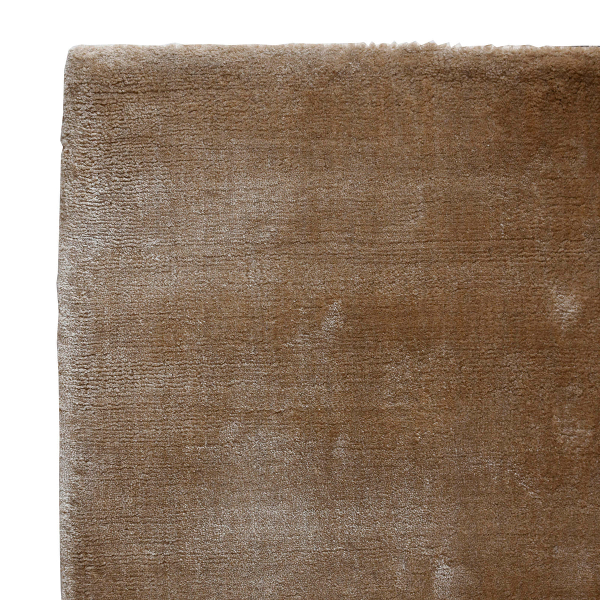 Teppich – Viskose, Gewebtes Design, Rechteckige Form, Taupe, XL – Flavia | PTMD