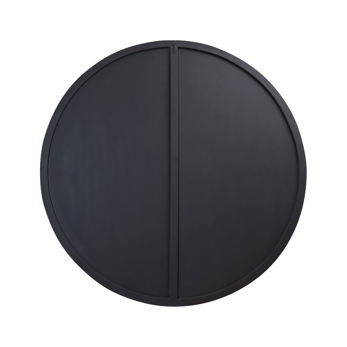 Wandpaneel – Geschnitztes Design, Runde Form, MDF Material, Schwarz – Zapp | PTMD