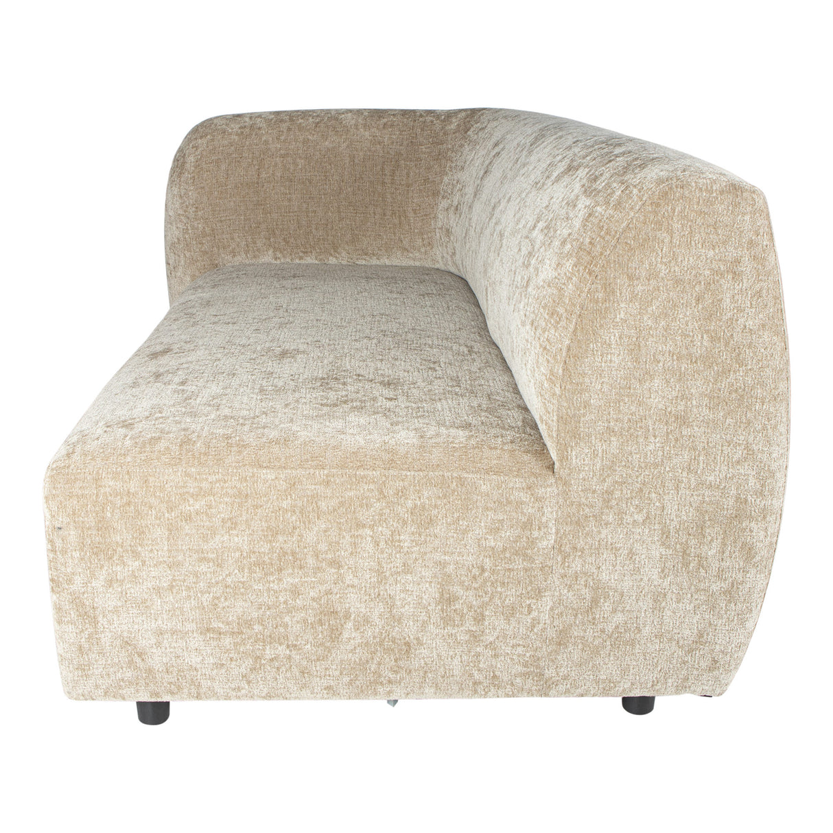 Sofa – Fiore Stoffbezug, Gepolsterte Sitzfläche, Linke Armlehne – Lujo | PTMD