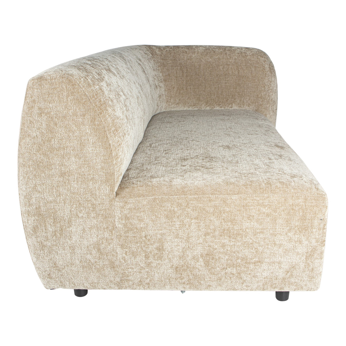 Sofa – Fiore Stoffbezug, Gepolsterte Sitzfläche, Rechte Armlehne – Lujo | PTMD