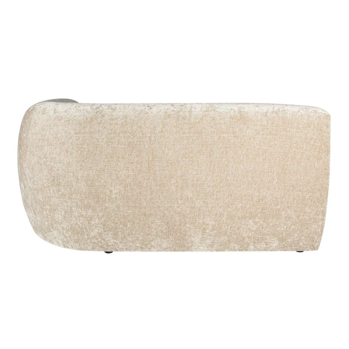 Sofa – Fiore Stoffbezug, Gepolsterte Sitzfläche, Rechte Armlehne – Lujo | PTMD