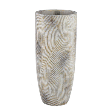 Zementtopf - Linc Grey 24.0 x 24.0 x 55.0 cm - Esszett Luxury | Stilvolles Wohnen mit Charakter