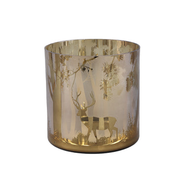 Teelichthalter - Imadiya Brown 15.0 x 15.0 x 15.0 cm - Esszett Luxury | Stilvolles Wohnen mit Charakter