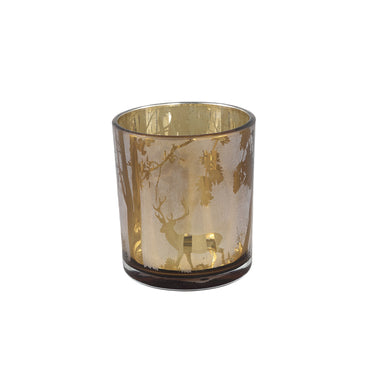 Teelichthalter - Imadiya Brown 7.0 x 7.0 x 8.0 cm - Esszett Luxury | Stilvolles Wohnen mit Charakter