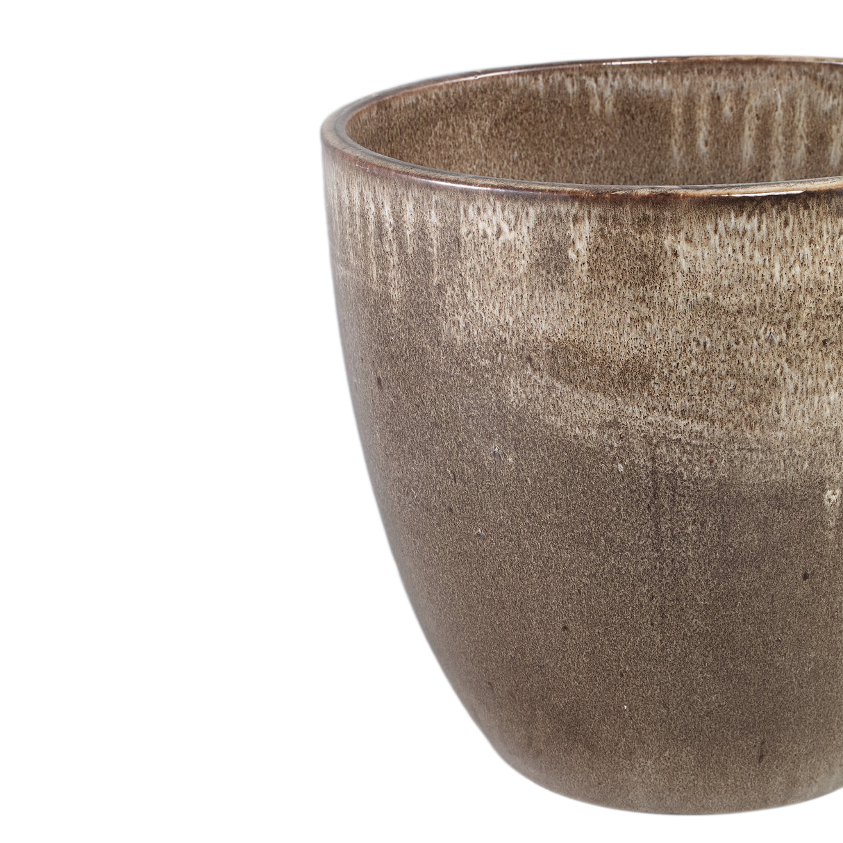Ceramic pot - Aleix Brown 34.0 x 34.0 x 35.0 cm