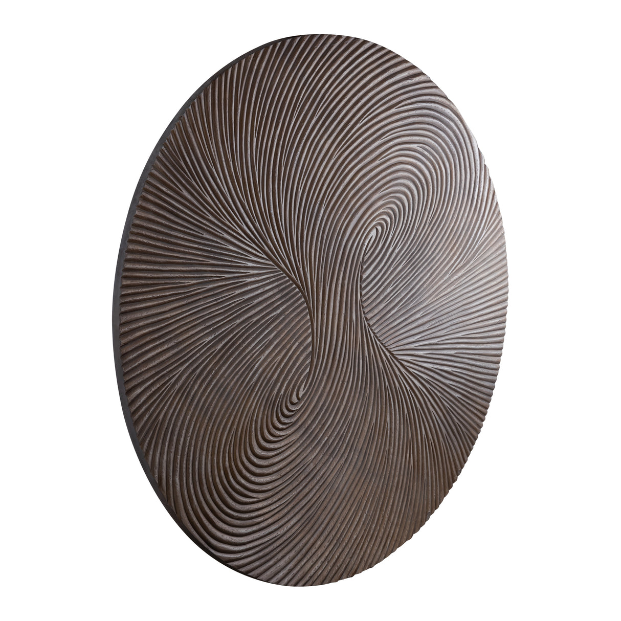 Wandpaneel aus MDF, rundes Design, geschnitztes Swirl - Muster – Wiktor L | PTMD - Esszett Luxury | Stilvolles Wohnen mit Charakter