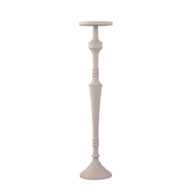 Kerzenständer Beige aus Aluminium pulverbeschichtet L – Helen | PTMD - Esszett Luxury | Stilvolles Wohnen mit Charakter
