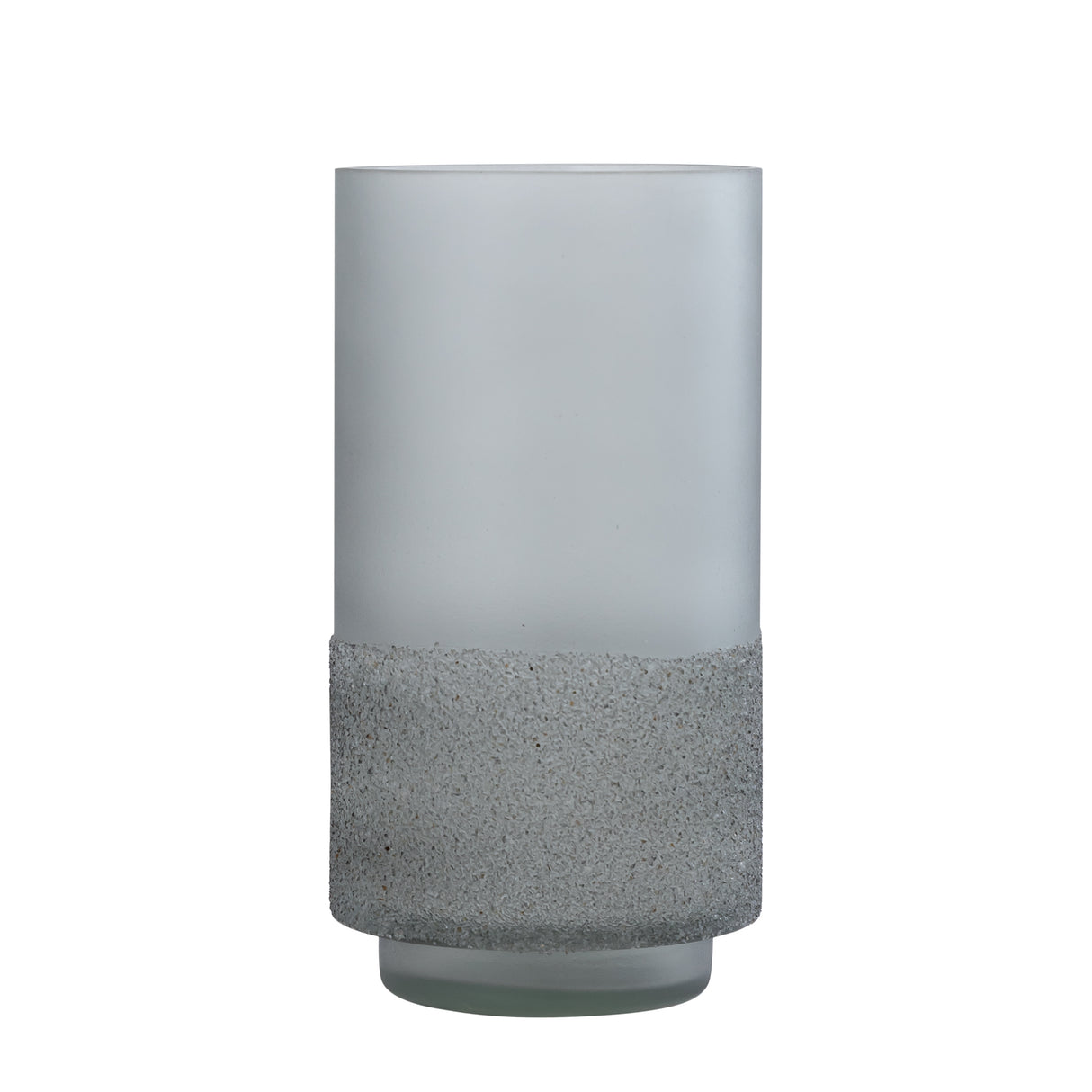 Windlicht aus Glas, mattierter Boden, dezente Struktur – Miral | PTMD - Esszett Luxury | Stilvolles Wohnen mit Charakter