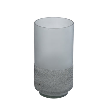Windlicht aus Glas, mattierter Boden, dezente Struktur – Miral | PTMD - Esszett Luxury | Stilvolles Wohnen mit Charakter