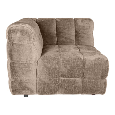Sofa - Ecke aus Berge - Stoff mit Komfortpolsterung – Jidde Beige | PTMD - Esszett Luxury | Stilvolles Wohnen mit Charakter