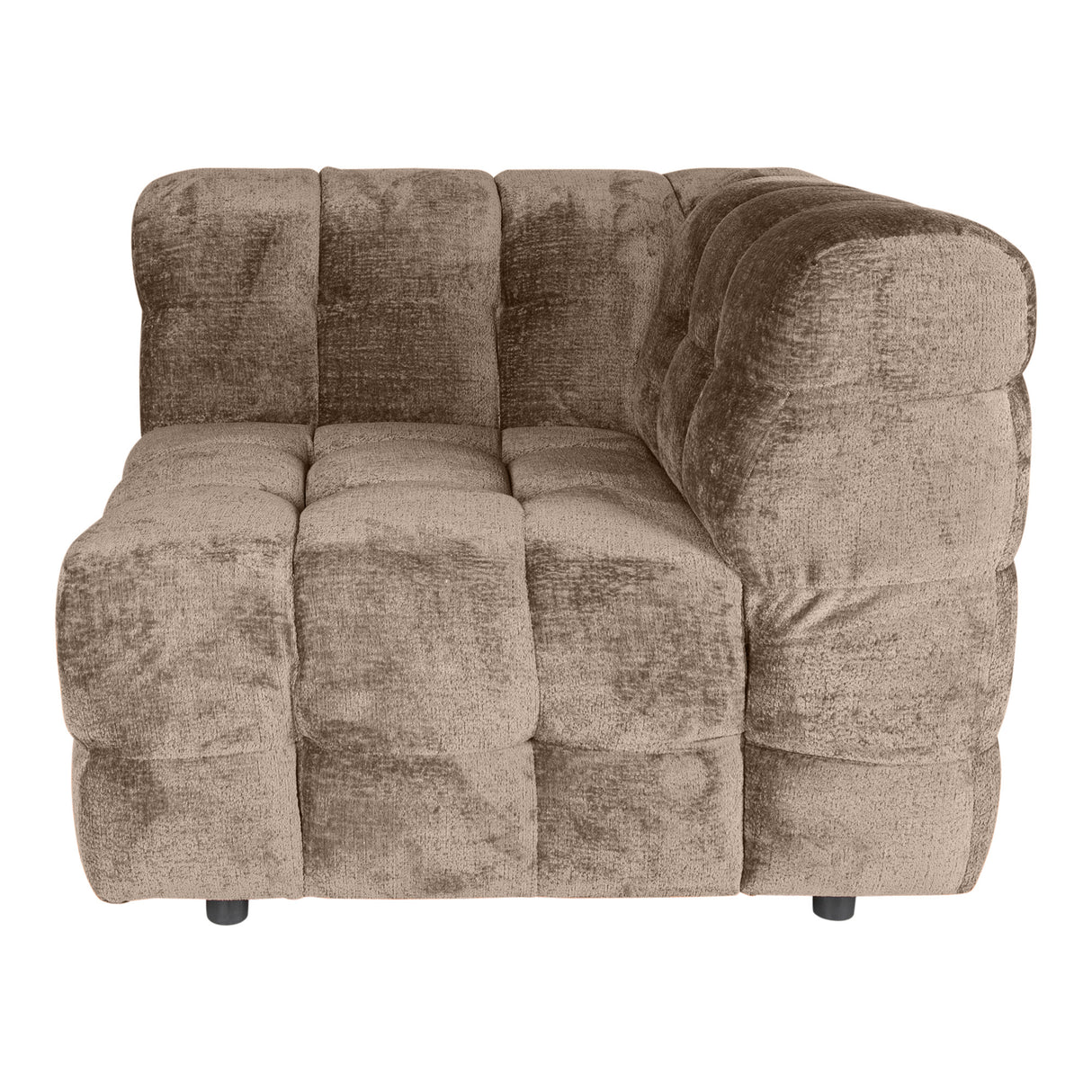 Sofa - Ecke aus Berge - Stoff mit Komfortpolsterung – Jidde Beige | PTMD - Esszett Luxury | Stilvolles Wohnen mit Charakter