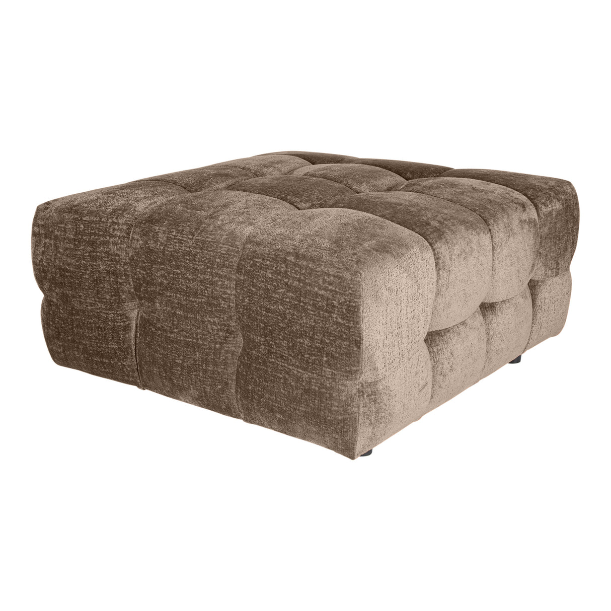 Sofa - Hocker aus Berge - Stoff mit Komfortpolsterung – Jidde | PTMD - Esszett Luxury | Stilvolles Wohnen mit Charakter