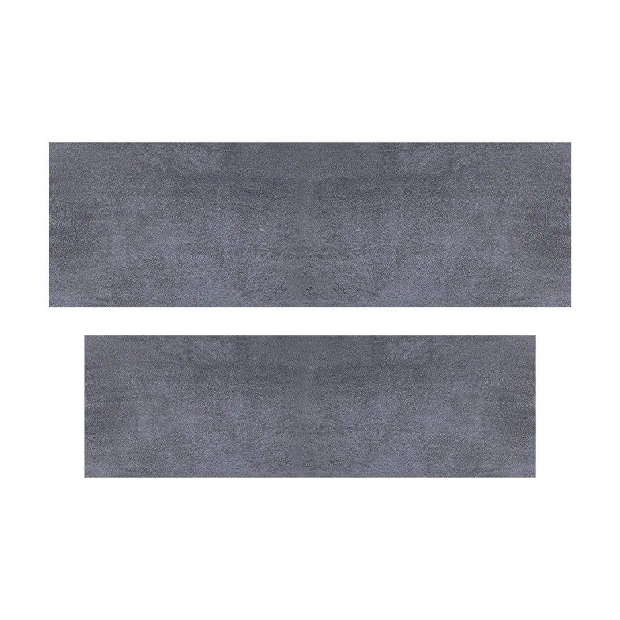 Beistelltisch – Schwarzes Aluminium, Rechteckige Form, Metalloptik - Rivva | PTMD