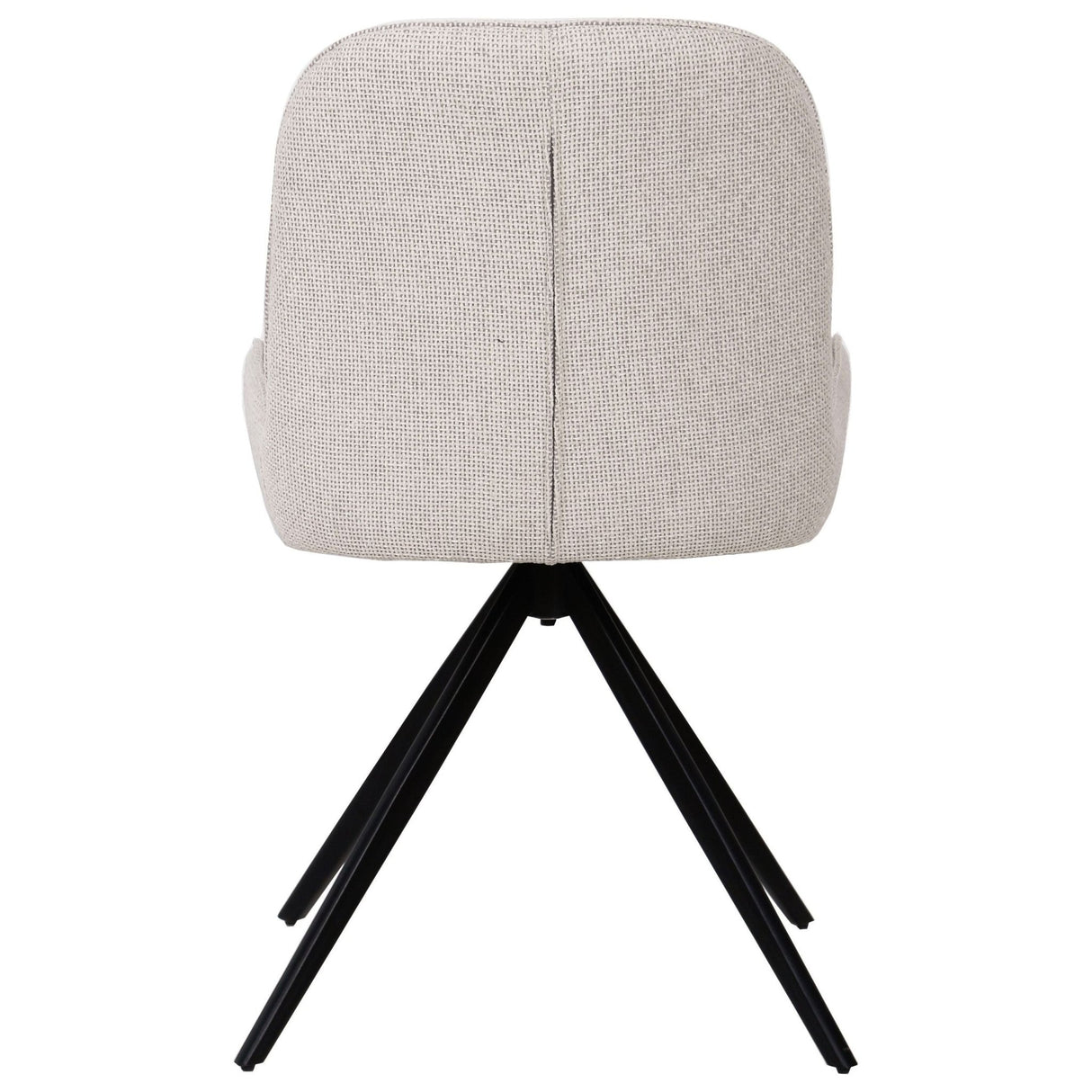 Stuhl aus AJ8208 - Stoff, weiches gepolstertes Finish, geschwungene Sitz - und Rückenform – Leander | PTMD - Esszett Luxury | Stilvolles Wohnen mit Charakter