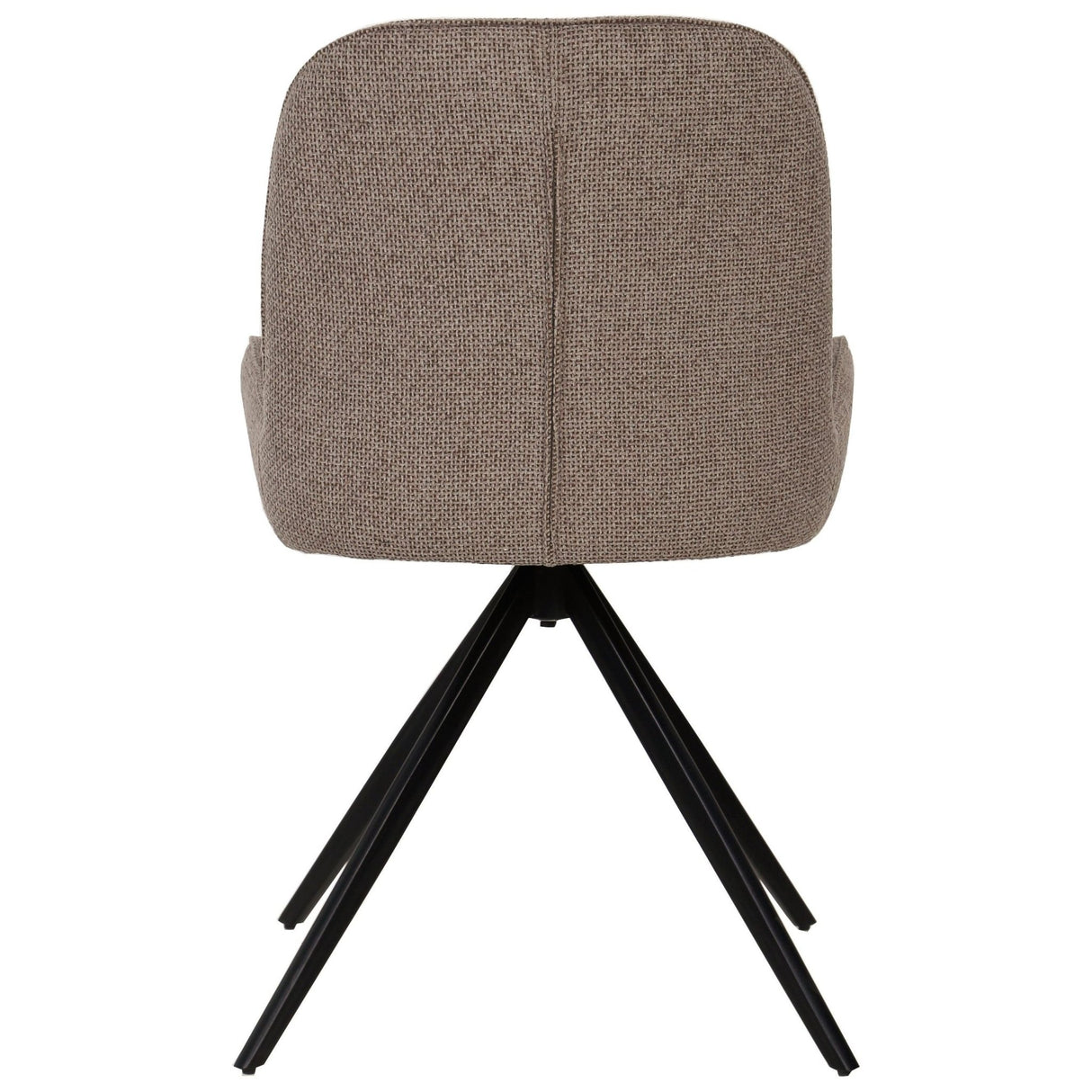 Stuhl aus AJ8208 - Stoff, weiches gepolstertes Finish, geschwungene Sitz - und Rückenform – Leander | PTMD - Esszett Luxury | Stilvolles Wohnen mit Charakter