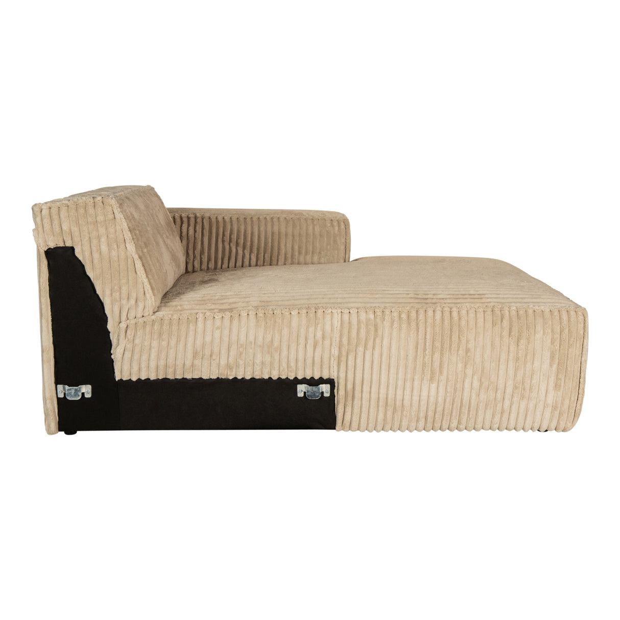 Sofa – natürliche Oberfläche, Stoff Bezug, rechte Chaiselongue – Animo | PTMD