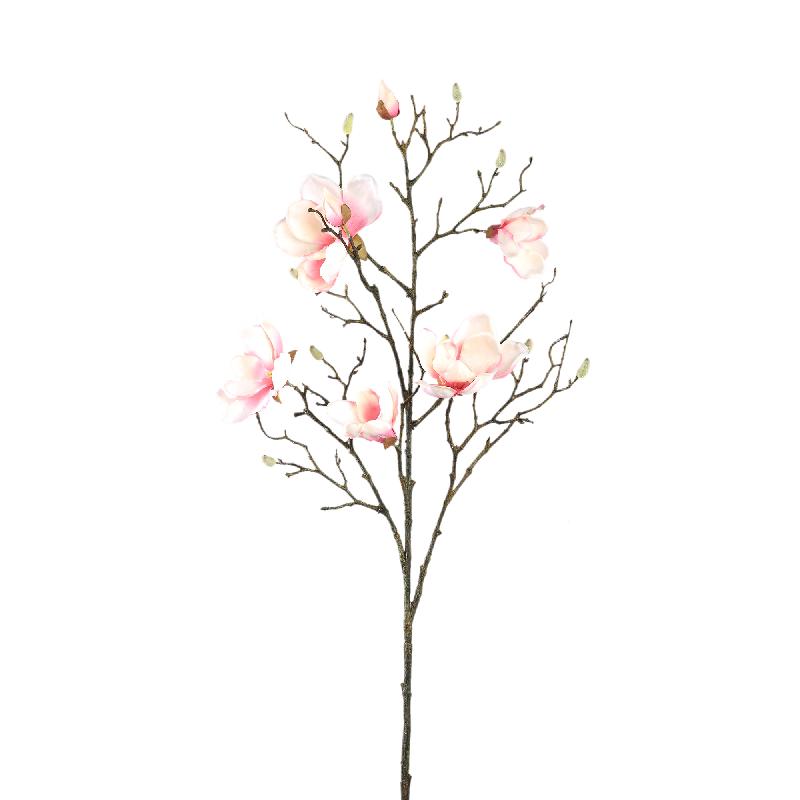 Magnolienblume – Hellrosa Magnolienspray aus Polyester | PTMD