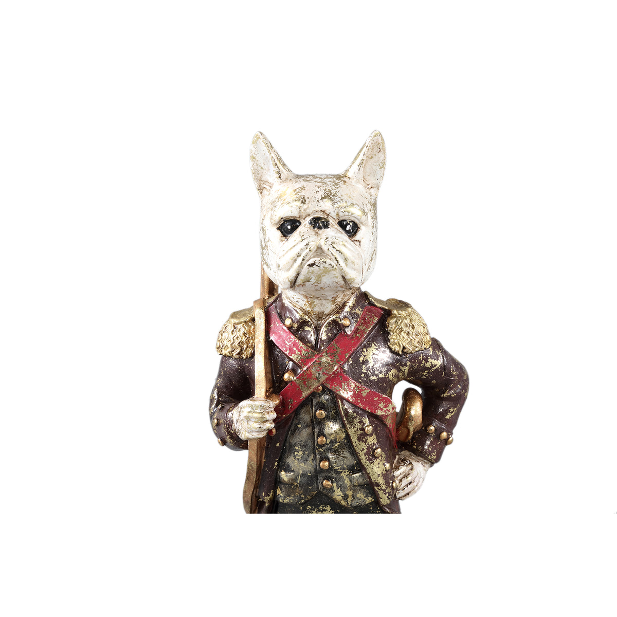 Statue – Hunde Design, Polyester Material, Lila – Arne | PTMD