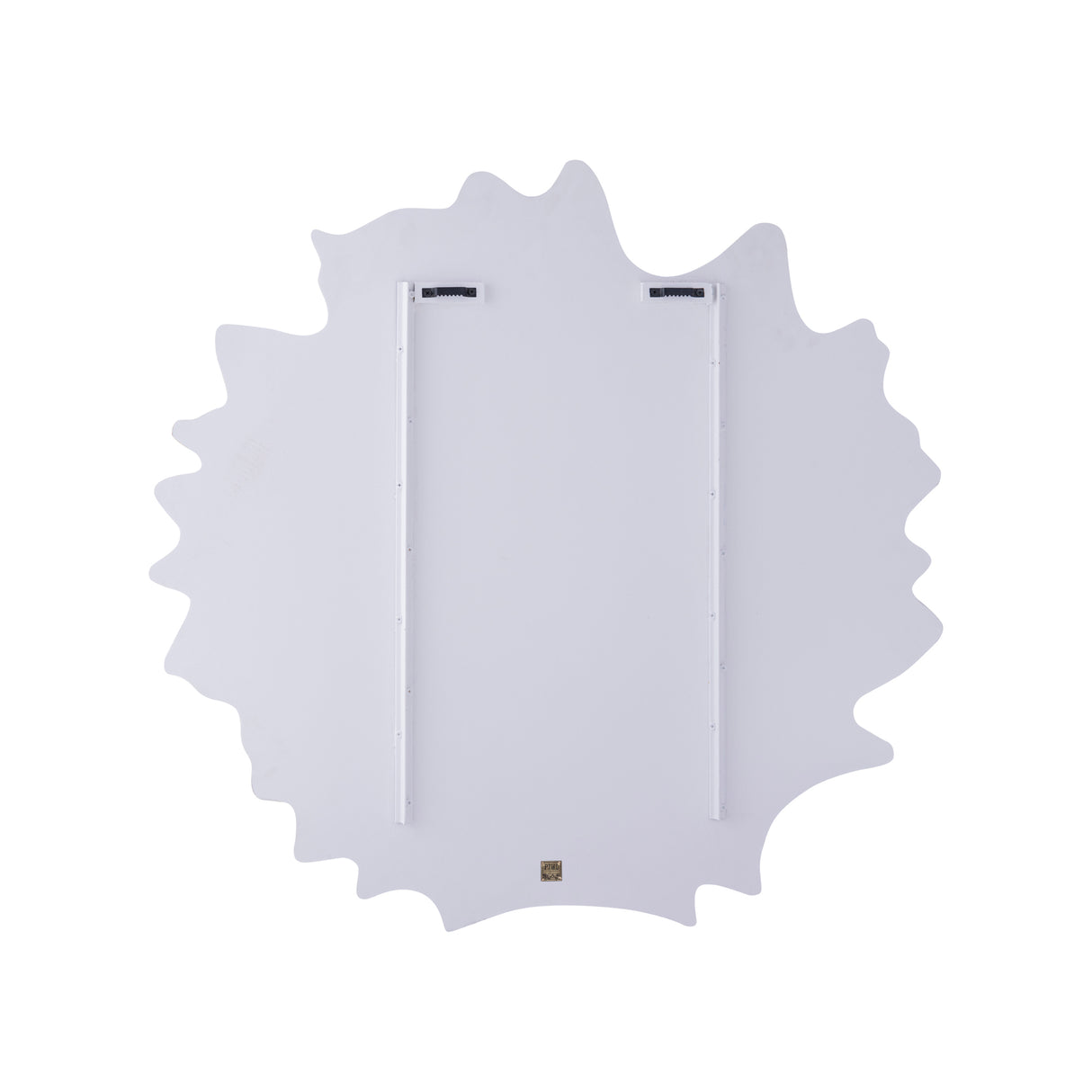 MDF Wall Panel in Cream with Wavy Design, Round Shape, S – Ceanna | PTMD