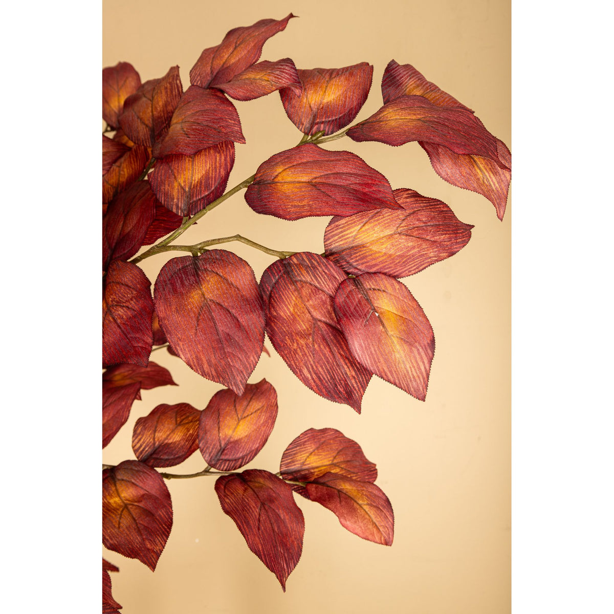 kunstpflanze – Rosa Blatt-Spray aus Polyester | PTMD
