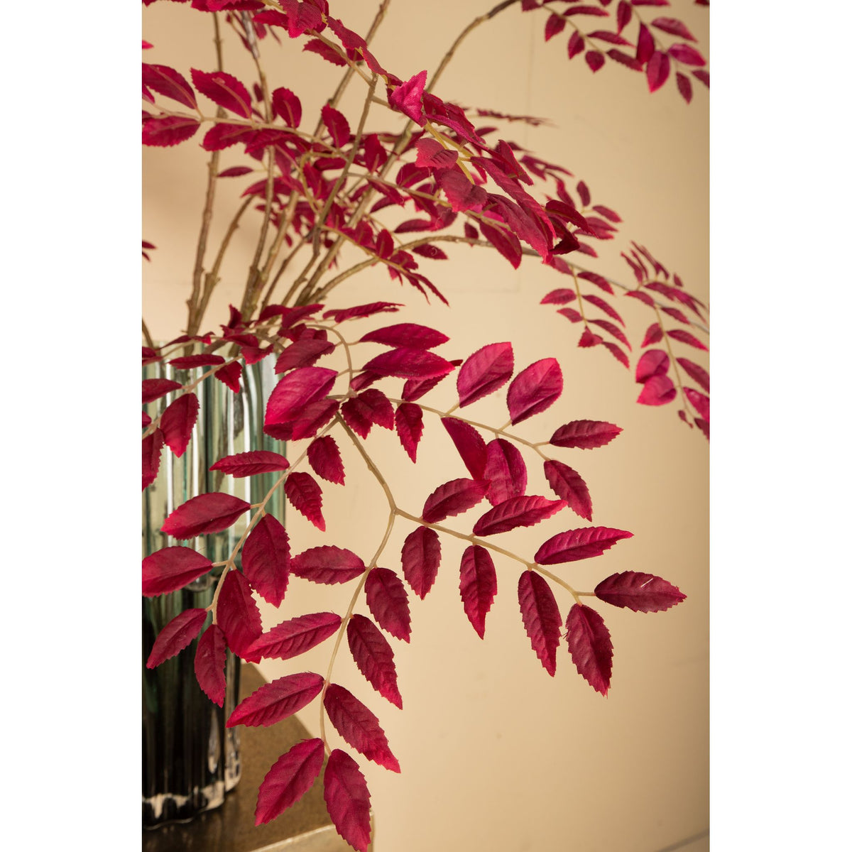 kunstpflanze – Lila Sorus-Blatt-Spray aus Polyester | PTMD