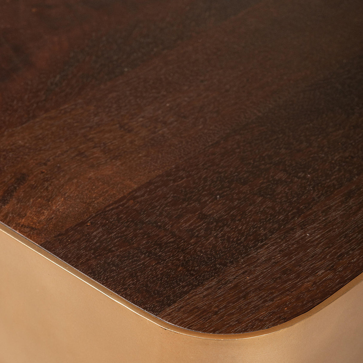Coffee Table – Mango Wood Top, Metal Frame, Rectangular Design – Warren | PTMD