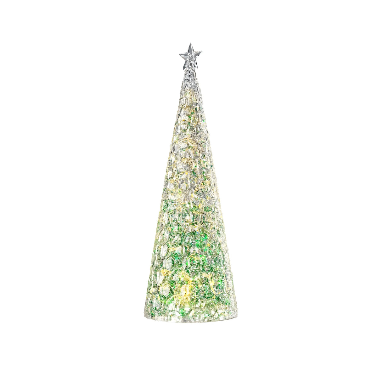 Table lamp with sparkling jewelry design, integrated LED lighting & elegant light staging – GLAMOR | Sompex
