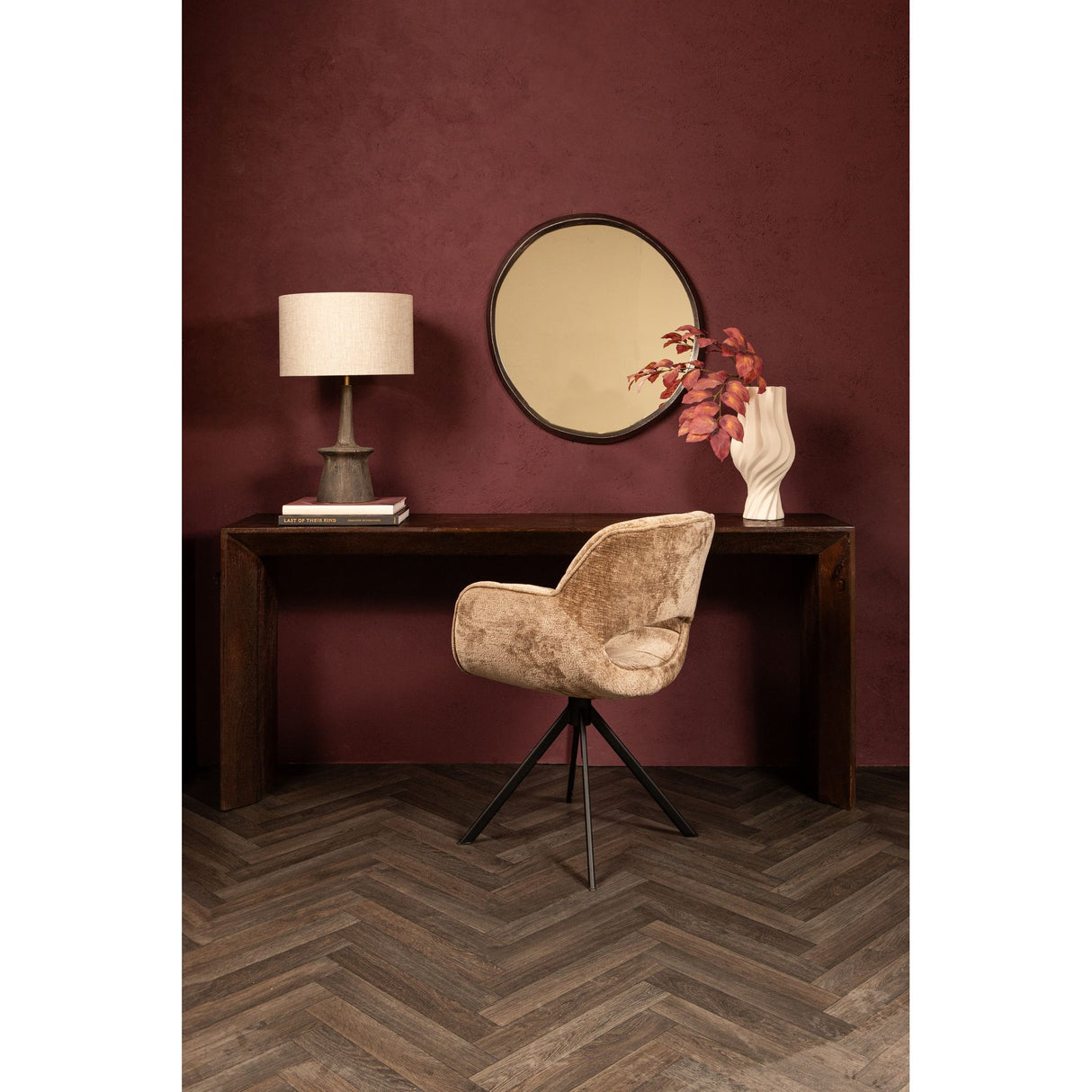 Side Table – Mango Wood, Rectangular, Brown, Handmade, Hand-Finished – Kyro | PTMD