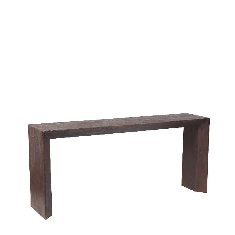 Side Table – Mango Wood, Rectangular, Brown, Handmade, Hand-Finished – Kyro | PTMD
