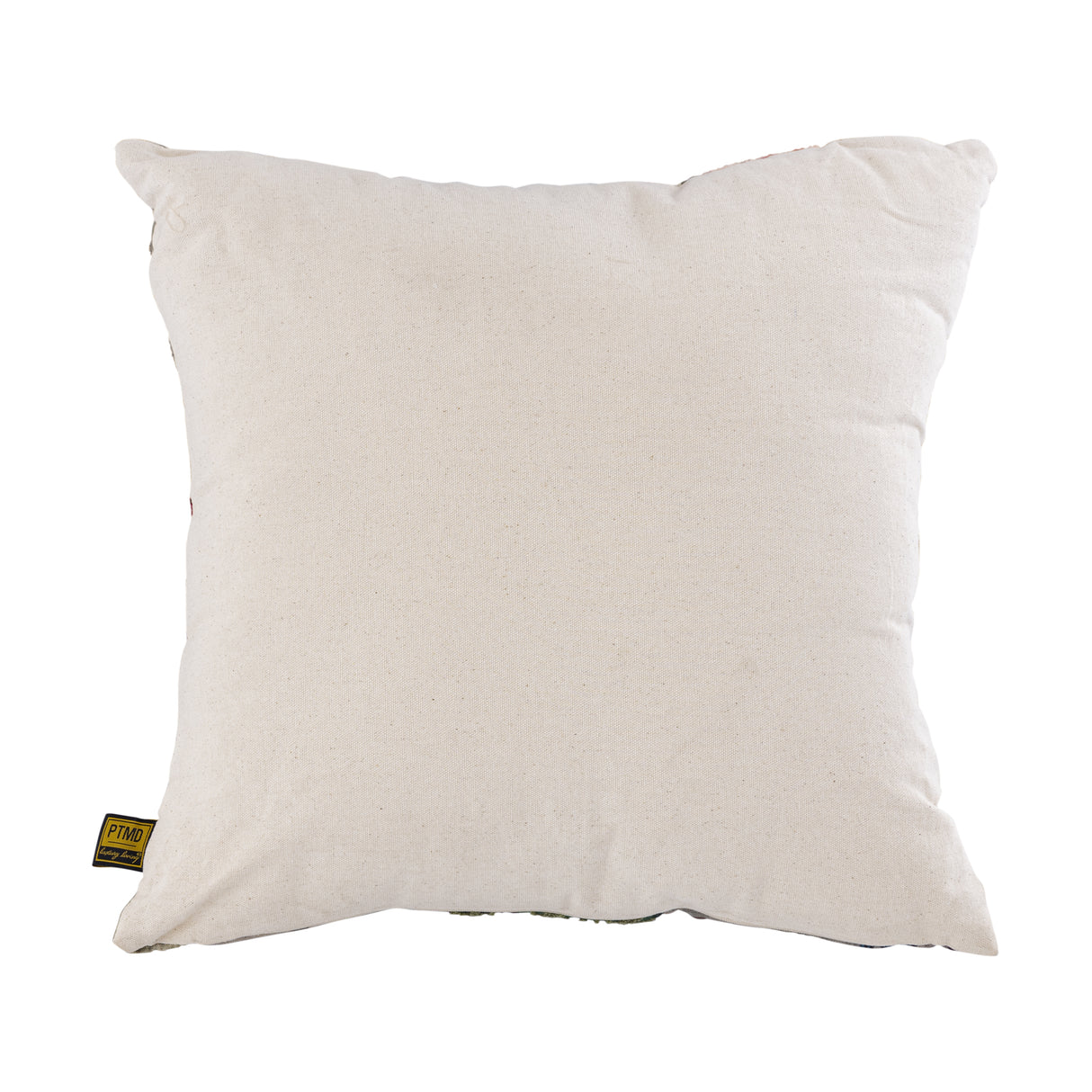 Kissen – Baumwollstoff Weich, Pfauen Muster, Quadratische Form – Loralee | PTMD