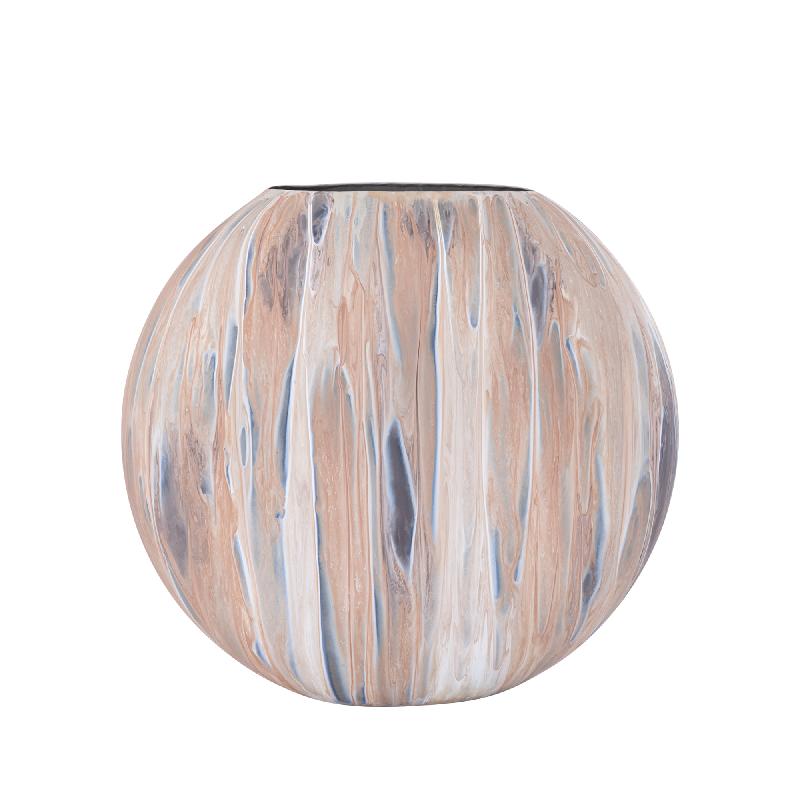 Pot – Iron Material Robust, Oval Shape, Matte Enamel, L – Meriko | PTMD