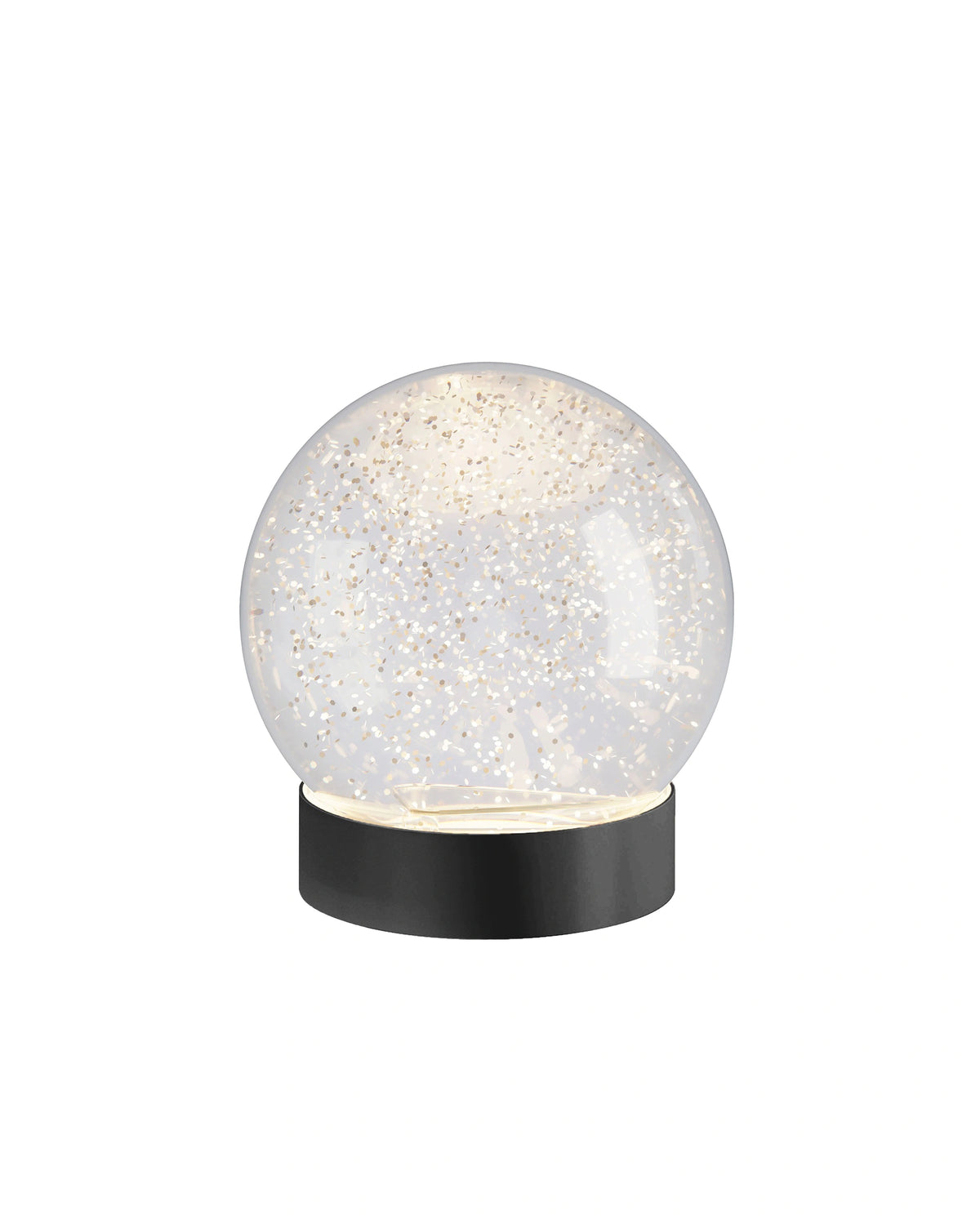 Dekoleuchte – Glitzer bewegt, LED warm, Acryl klar - Glamor Bauble | Sompex