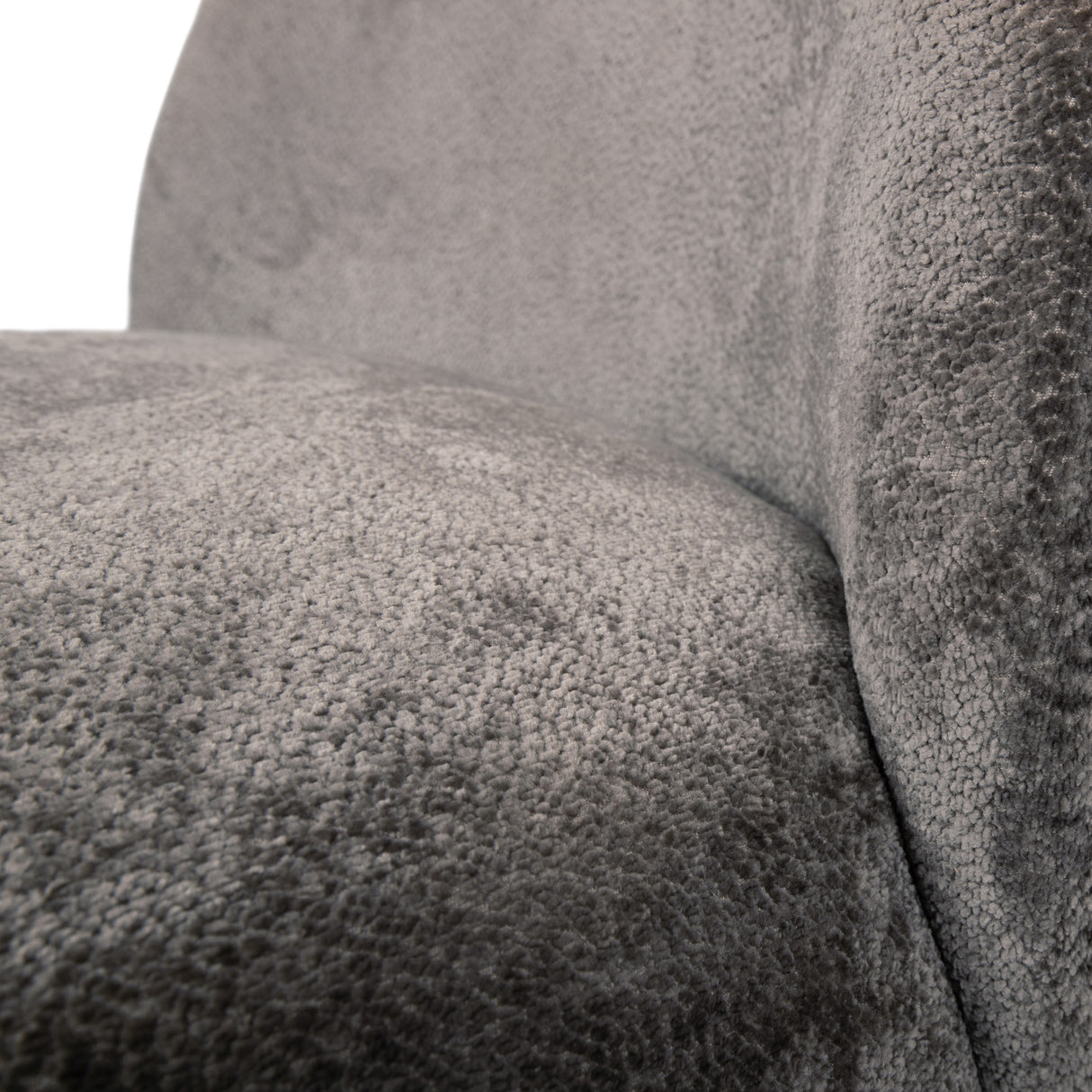 Armchair – Aphrodite Fabric Upholstery, Mocha Finish, Compact Design – Eonas | PTMD