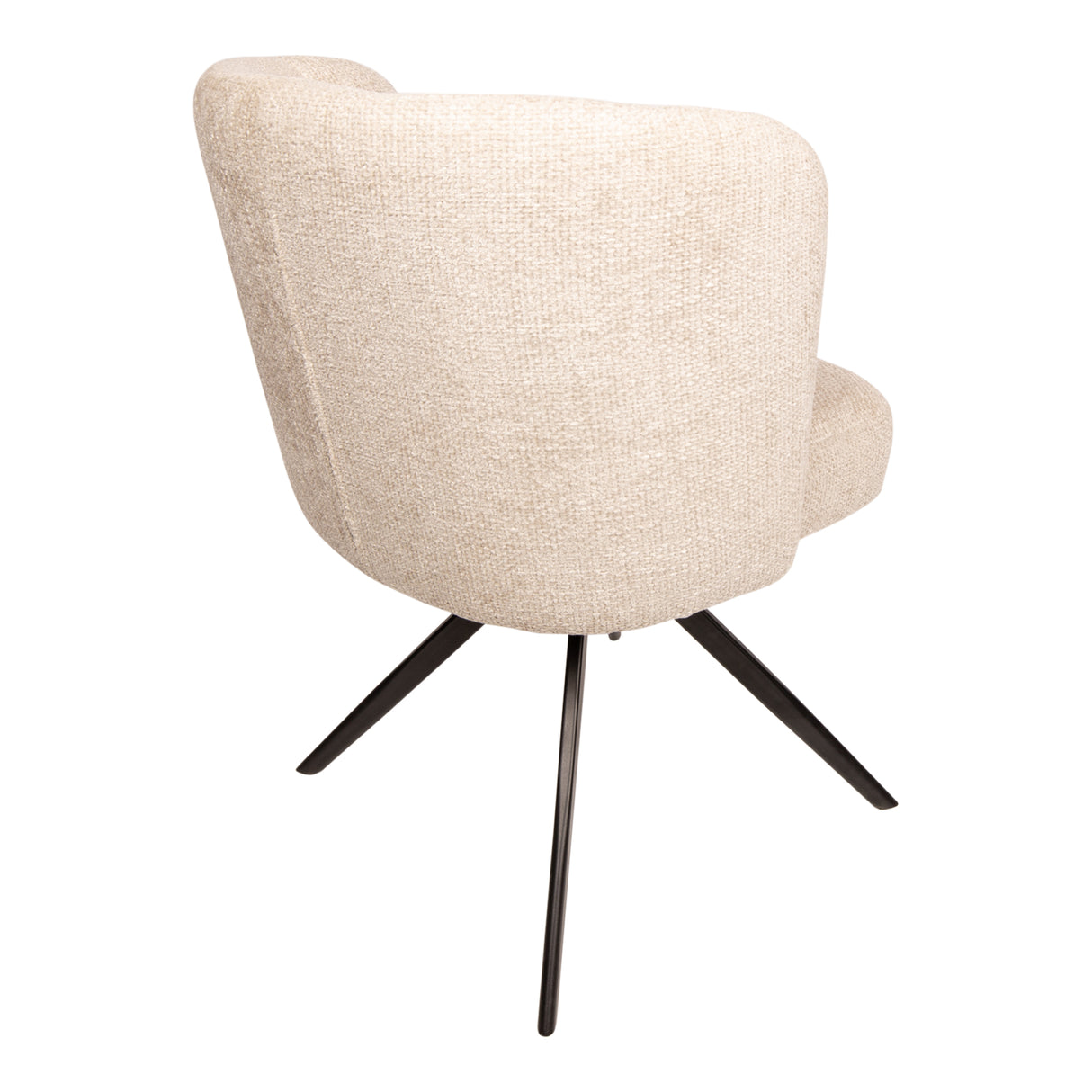 Dining Chair – Dove Tone, Legacy Fabric, Modern Design – Odin | PTMD
