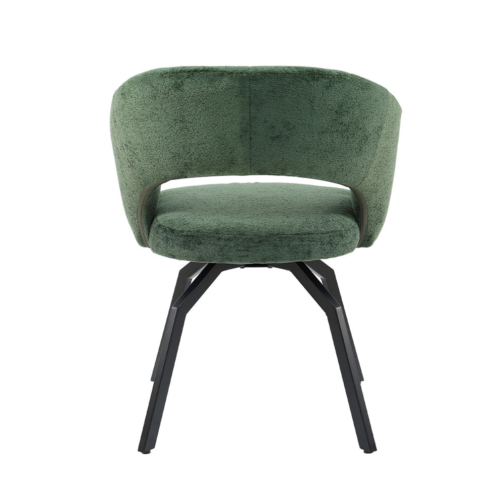 Esszimmerstuhl – Grüner Farbton, Symphony Stoff, Modernes Design – Aranea | PTMD