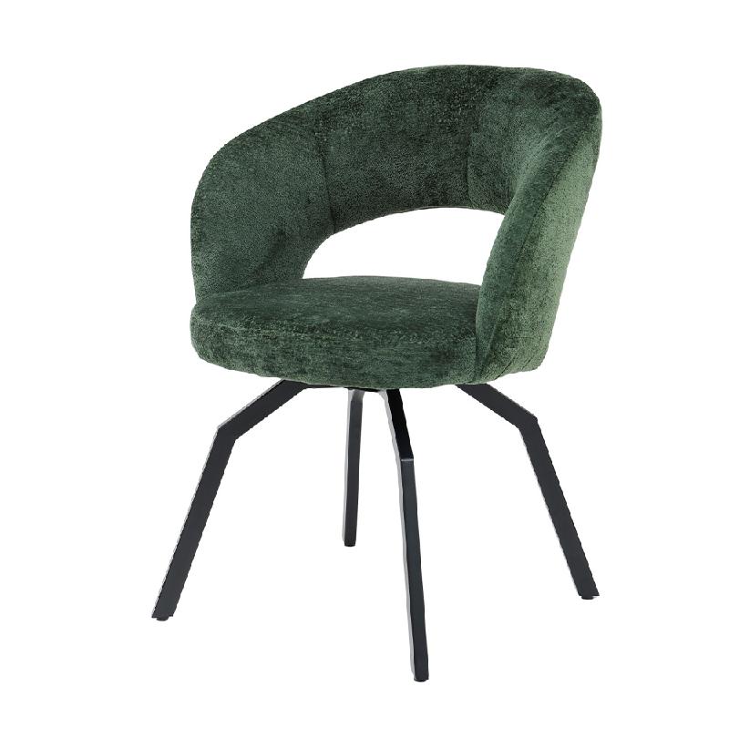 Esszimmerstuhl – Grüner Farbton, Symphony Stoff, Modernes Design – Aranea | PTMD