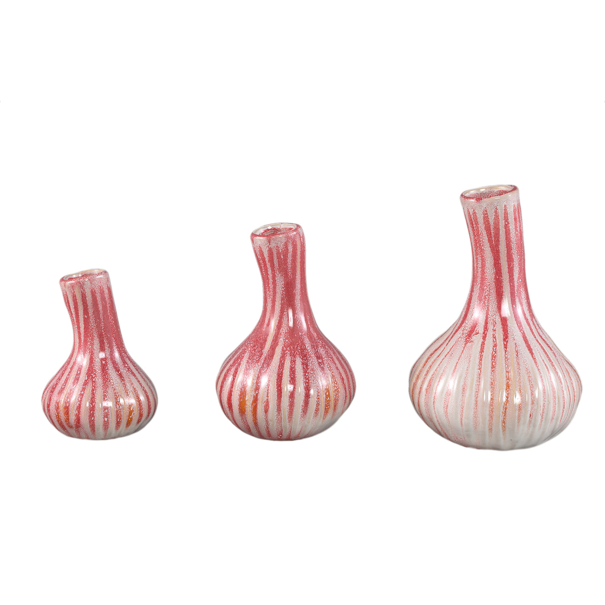Vase – Garlic Shape Design, Ceramic Material, Pink Color, L – Jaclyne | PTMD