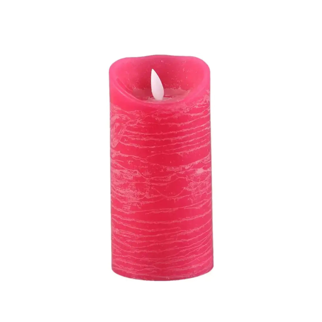 LED Candle M with Moving Flame and Timer Function - Battery Operated | PTMD