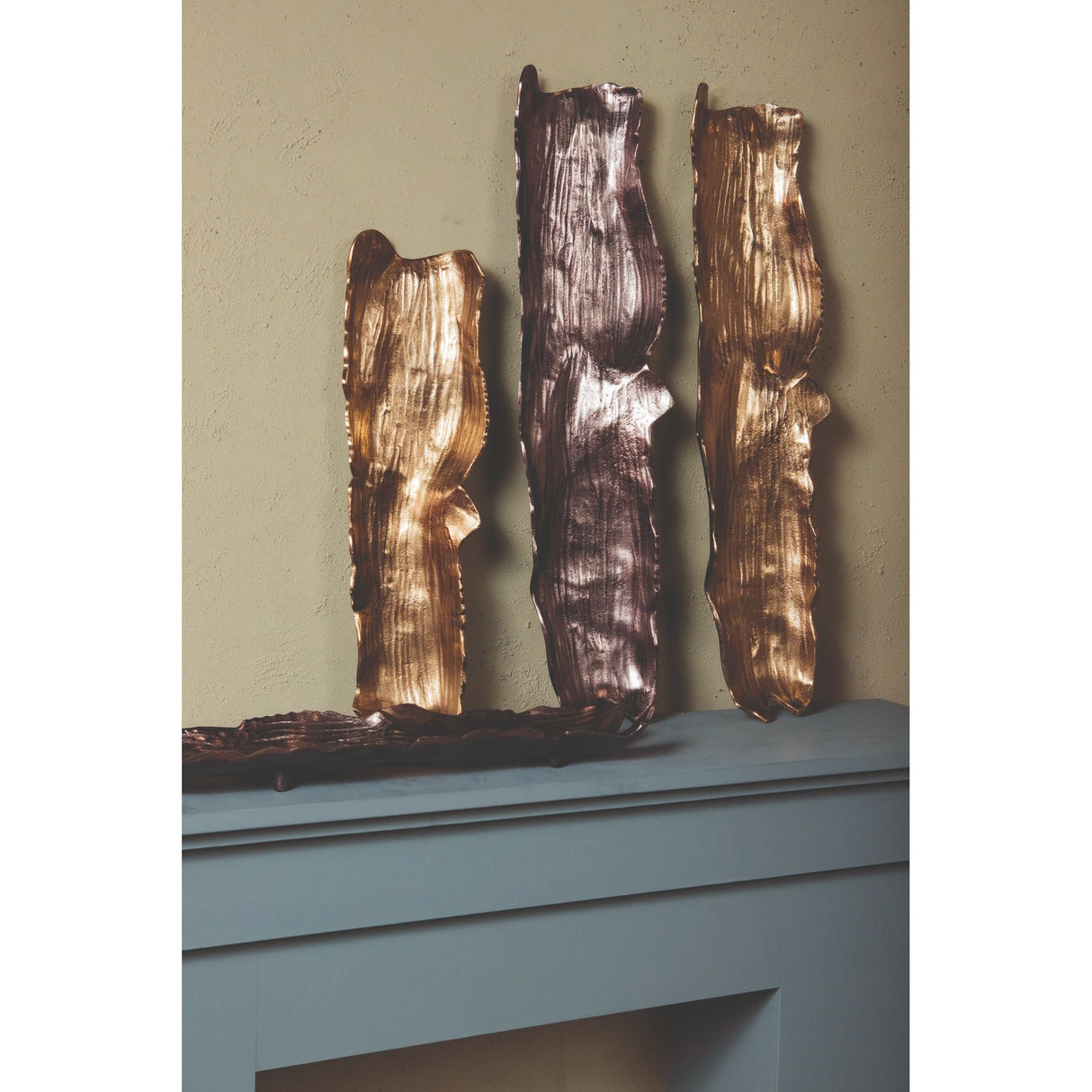 Bowl - Cast aluminum, organic waveform, handmade, S – Lukne | PTMD