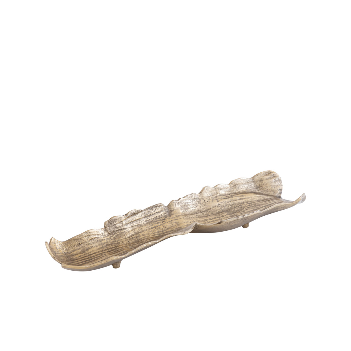 Bowl - Cast aluminum, organic wave shape, rough surface, handmade, S – Lukne | PTMD