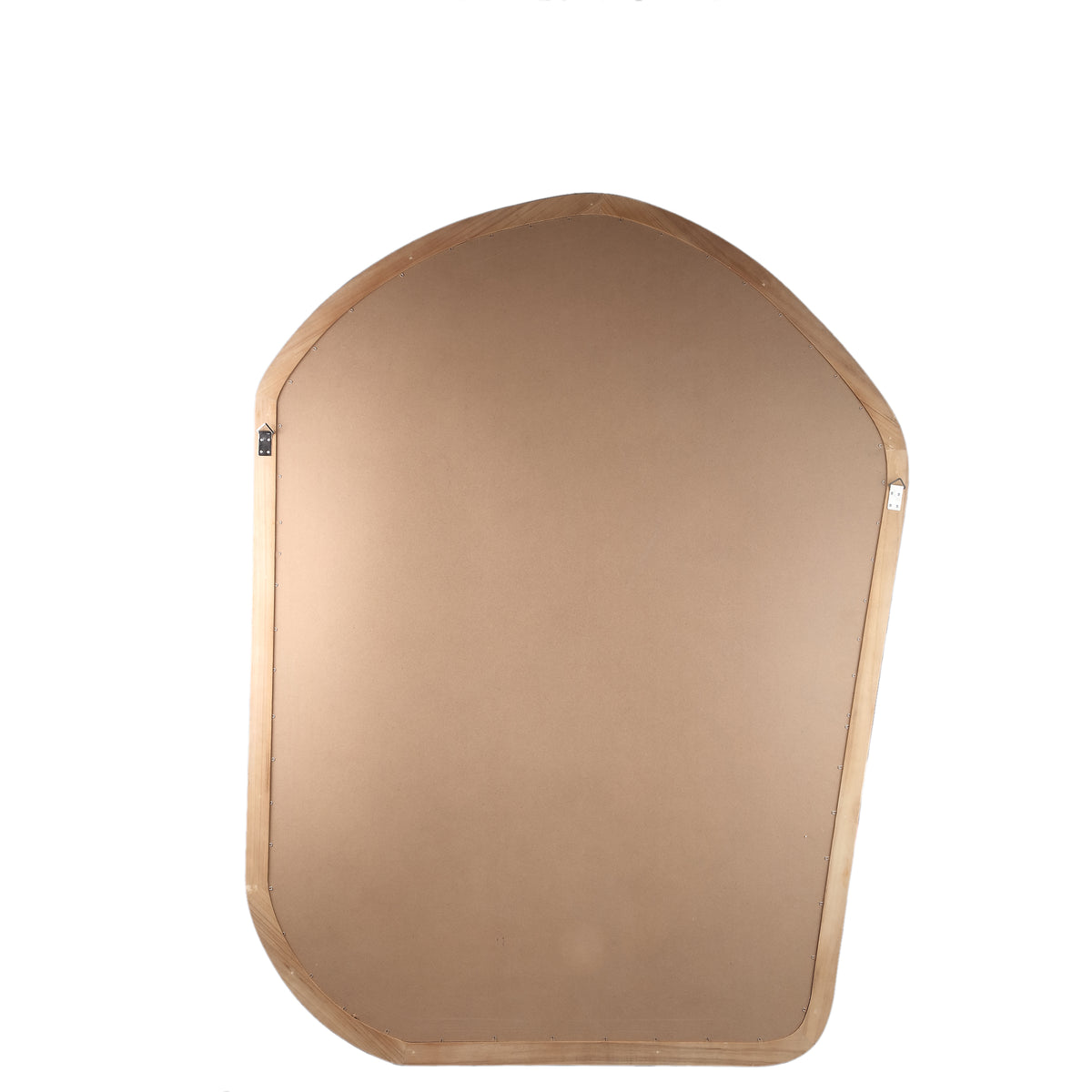 Spiegel – Organisches Design, Rechteckige Form, Massivholz Material, Natur, L – Denholm | PTMD