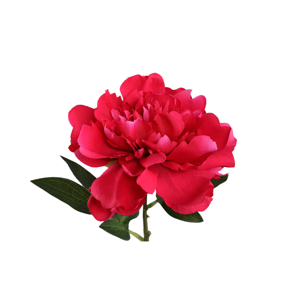 Peony flower – Magnolia pink peony stem made of fabric and polyester | PTMD